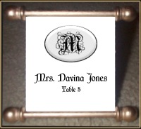 Scroll Place Card
